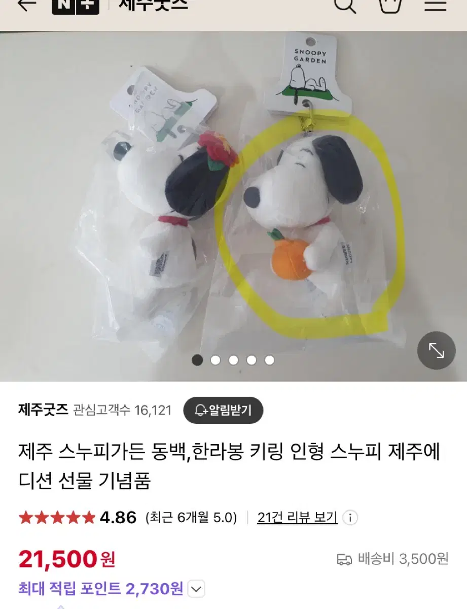 제주도 스누피가든 키링